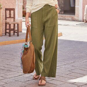 SUNDANCE Linden Everyday Pants Olive 10